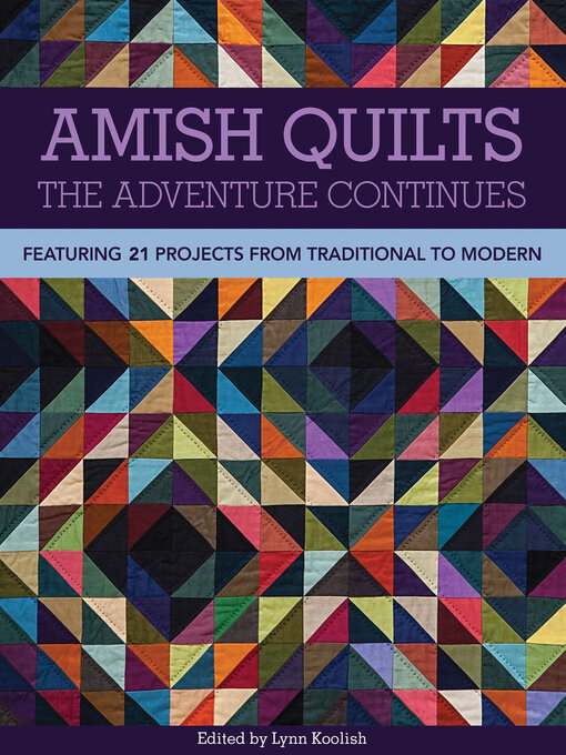 Title details for Amish Quilts, the Adventure Continues by Lynn Koolish - Wait list